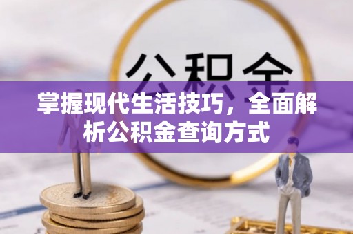 林西掌握现代生活技巧，全面解析公积金查询方式