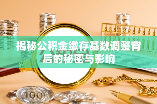 林西揭秘公积金缴存基数调整背后的秘密与影响