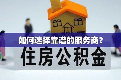 林西如何选择靠谱的服务商？