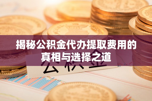 林西揭秘公积金代办提取费用的真相与选择之道